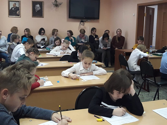 Окружная Олимпиада по сольфеджио среди учащихся вторых классов